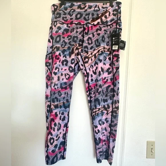 NWT BSP Better Sports Performance Leggings leopard 2x - Picture 1 of 3